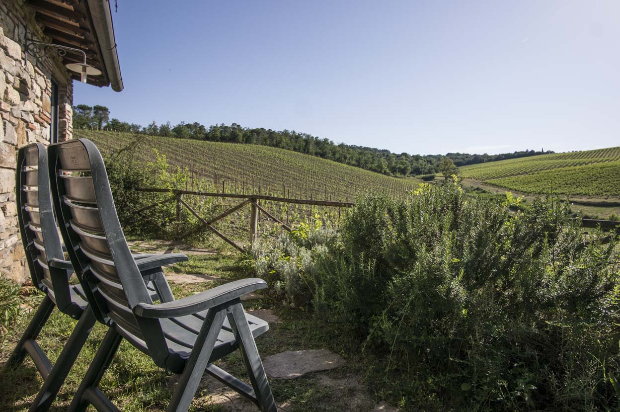 Il Fienile del Vichiaccio holiday house, interior and garden photos